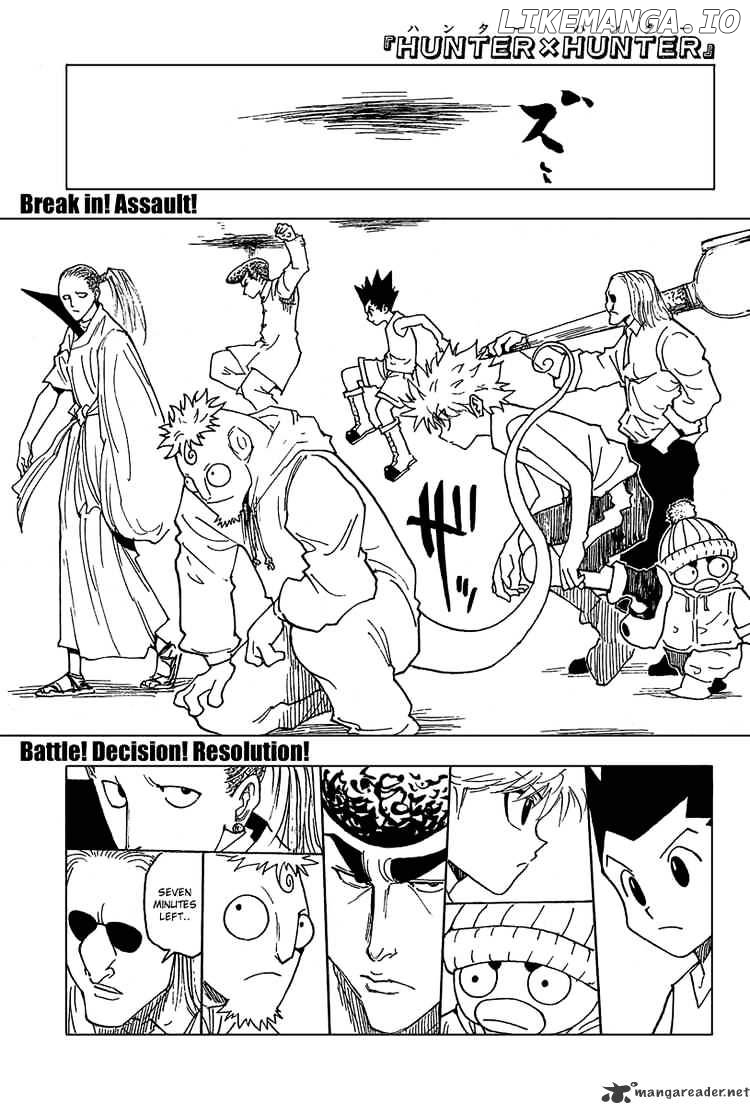 Hunter x Hunter, Chapter 262 image 01
